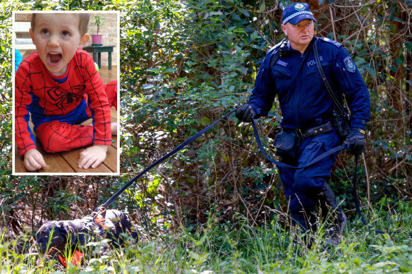 NSW Police are searching for William Tyrrell.