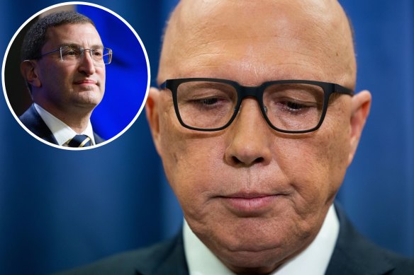 Julian Leeser made the difficult decision because Peter Dutton gave him no choice.