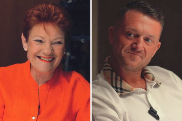 Pauline Hanson è l'ultima figura di destra ad apparire nel podcast di Tommy Robinson.