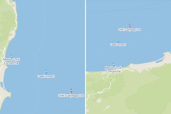 The tactic that won Master Lock Comanche line honours and took it from third to first. 