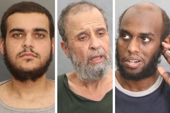 From left to right: Hamza Elbaf, Hicham Zahab and Yusuf Yusuf