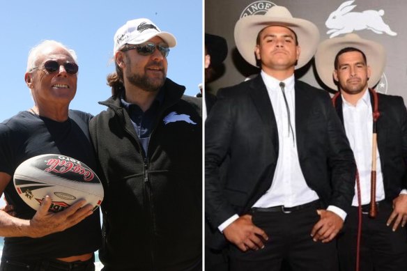 Russell Crowe once had his Souths players dressed by Giorgio Armani - now Latrell Mitchell has helped secure the club’s latest suit deal