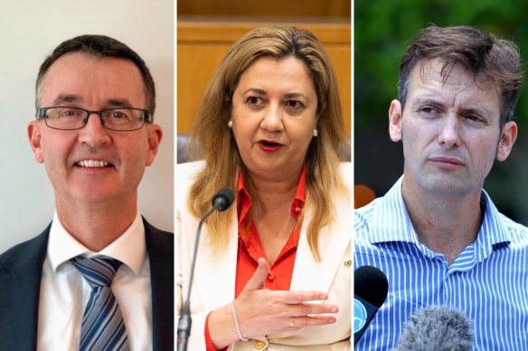 Queensland Electoral Commissioner Pat Vidgen (left) and Human Rights Commissioner Scott McDougall (right) have raised concerns about elements of the state government’s first tranche of laws to address the Coaldrake review.