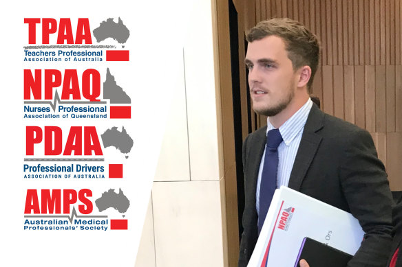 Red Union director Jack McGuire will not say whether the associations are for or against coronavirus vaccines, instead saying they want to uphold the law and represent their members.