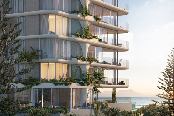 21 Broadbeach development on the Gold Coast.