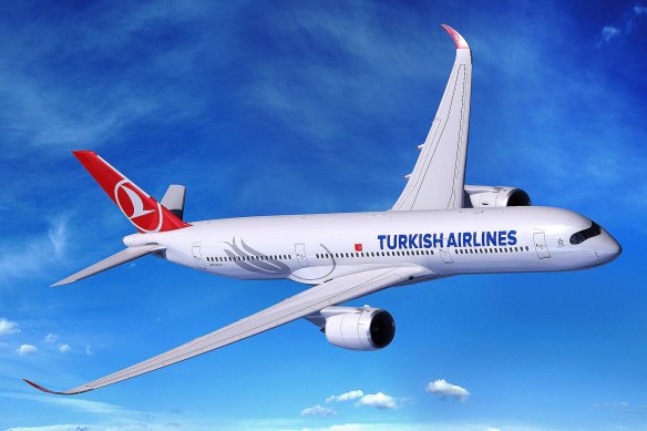 Turkish Airlines intends to fly A350s direct from Australia’s east coast to Istanbul. 