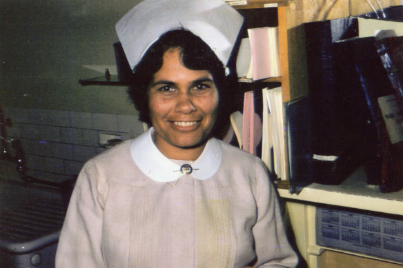 Lowitja O’Donoghue as a Charge sister at Royal Adelaide Hospital 1959.