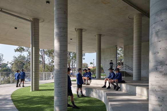 St Marcellin Centre, Marist College Primary School, Ashgrove, received two awards at the Queensland Architecture Awards 2025.