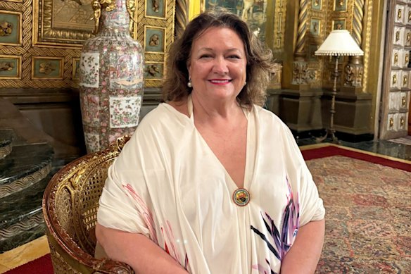Gina Rinehart es una de las ganaderas más conocidas de Northern Tablelands.