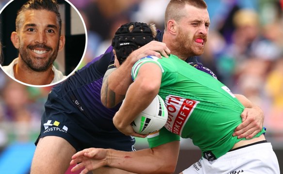 Cameron Munster is in no hurry to settle his playing future, says his manager Braith Anasta (inset).