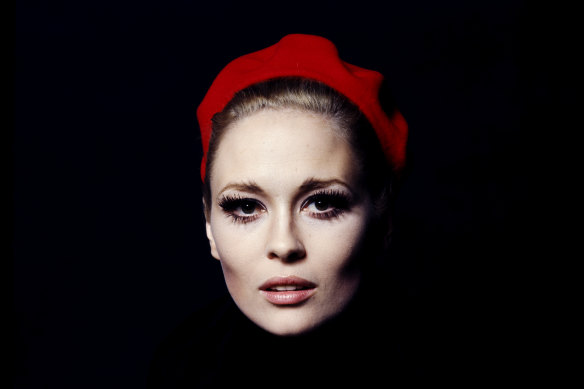 Faye Dunaway photographed for the cover of Newsweek magazine in 1968.