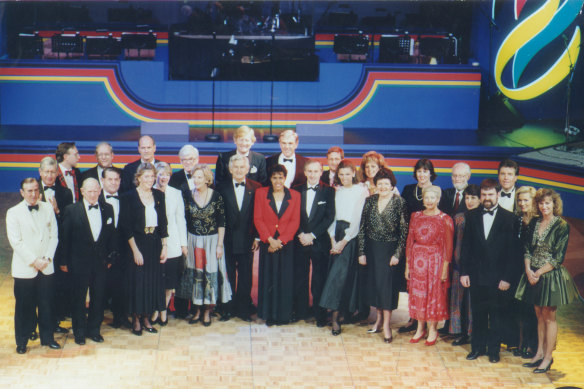 The team that presented Melbourne’s Olympic bid after it beat out Sydney and Brisbane.