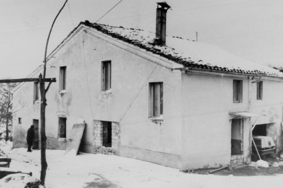 The farmhouse that Jeanette May was renovating.