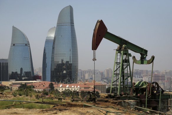 The oil industry still dominates Baku, host to the COP29 United Nations climate talks.