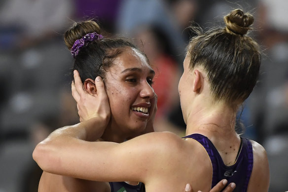 Jemma Mi Mi is at the centre of a storm in Super Netball.