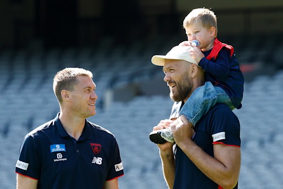McDonald and Gawn did not immediately connect when they started at Melbourne.