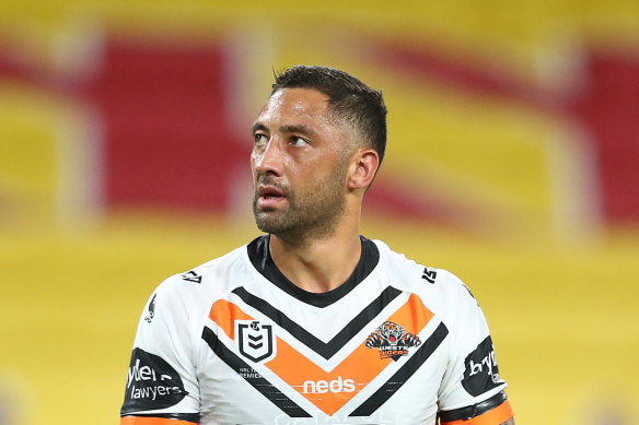 Benji Marshall will play from the bench against the Rabbitohs on Friday.
