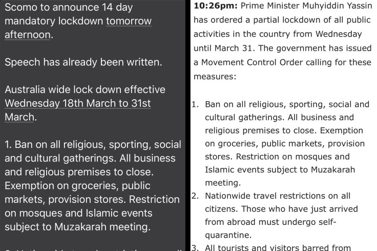 Coronavirus Covid 19 Misinformation Spreads Across Social Media