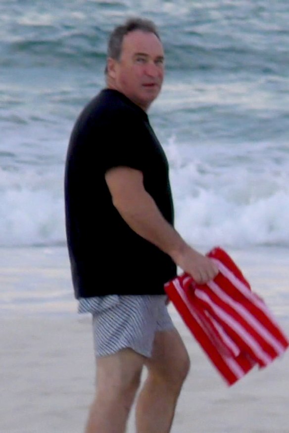 Peter Fox in Palm Beach on the Gold Coast. 