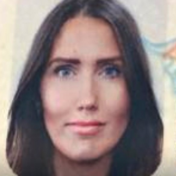 A photo from the passport belonging to Sarah ‘Sara’ Davey. 