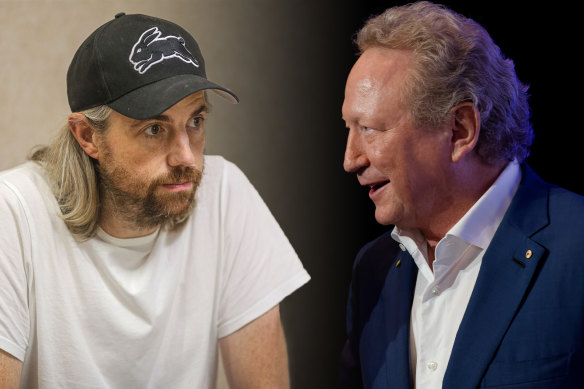 Differences of opinion between Mike Cannon-Brookes and Andrew Forrest have seen Sun Cable go into administration.