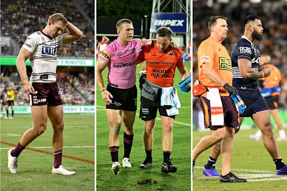 Three injuries in three nights. It was a tough weekend for the NSW Blues coach