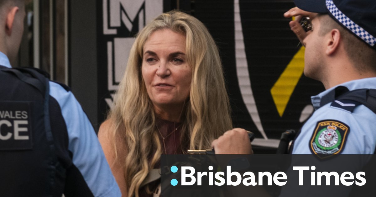 Sydney socialite’s alleged drunken destruction ends in police cell
