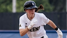 Caitlin Eynon in action in the first round of the WPBL.
