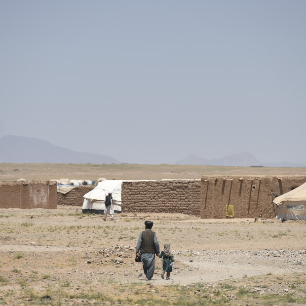 The Regreshan camp in Herat Province, Afghanistan.