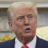 US President Donald Trump.