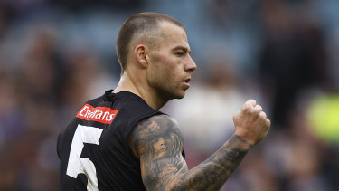 Jamie Elliott was a highlight for the Magpies.