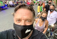 Russell Crowe is in Bangkok filming.