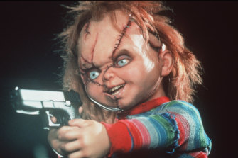 A scene from the 1998 film Bride of Chucky.