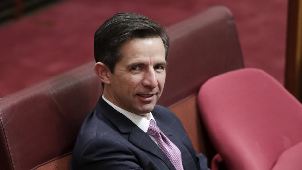 Trade and Tourism Minister Simon Birmingham said Qantas was making a "blatant attempt to extract taxpayer dollars from the states and territories". 