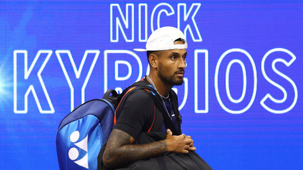 Nick Kyrgios started his US Open campaign in fine style.