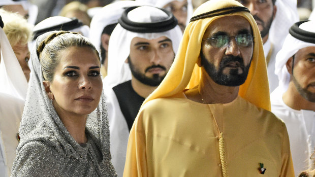 Princess Haya and Sheikh Mohammed Bin Rashid al-Maktoum in 2016. 