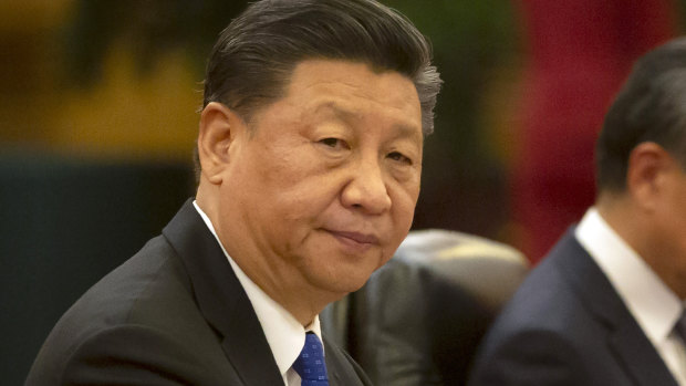 Chinese President Xi Jinping at the Great Hall of the People in Beijing on Tuesday.