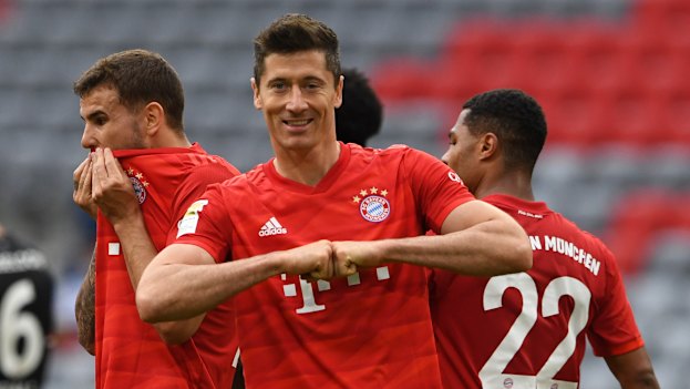 World’s best: Robert Lewandowski enters the Euro’s in red-hot form. 