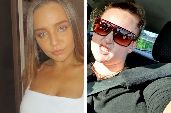 Latia Henderson and Kayley Ketley have been charged over the alleged kidnapping. 