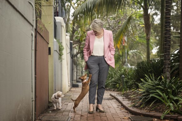Environment Minister Tanya Plibersek, pictured here with her dogs, said she was not surprised at Australia’s “F” rating.