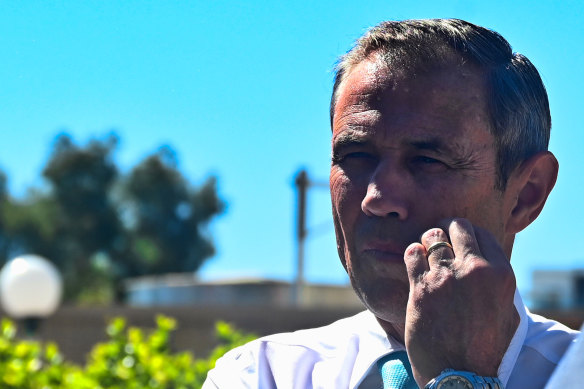 Health Minister Roger Cook says the current hospital predicament is a challenge.