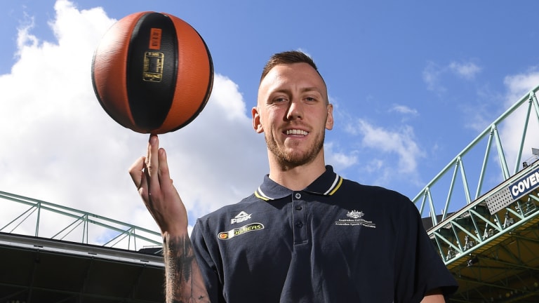 Australia's returning NBL player Mitch Creek.