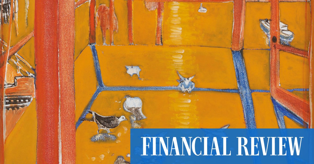 Brett Whiteley's Feeding Lavendar Bay Doves on sale after 43 years - Vimarsana News