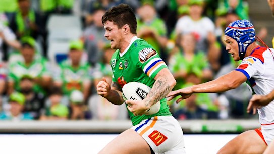 John Bateman outdanced Kalyn Ponga for a few moments.