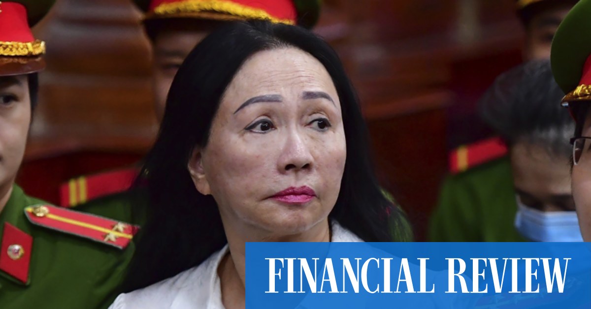 Wietnamski potentat na rynku nieruchomości został skazany na śmierć w sprawie o oszustwo na kwotę 19 miliardów dolarów