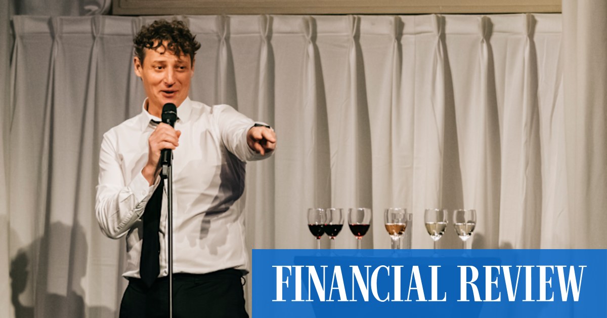 afr.com - Max Allen - An idiot's guide to wine is coming to a comedy venue near you