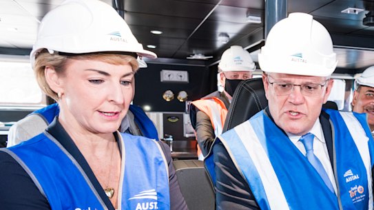 Michaelia Cash and Scott Morrison had differing responses to the accusation they wanted to remove the ‘better off overall test’ workplace safeguard.