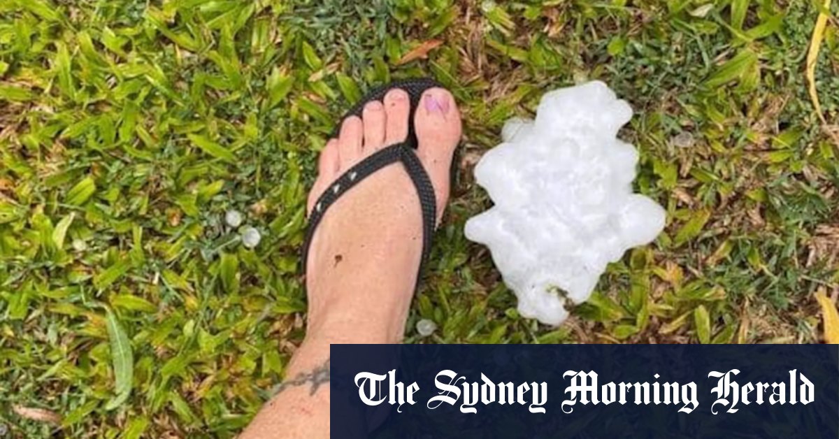 Brace yourself for ‘giant hail’ as storms increase along east coast