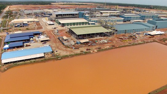 Lynas has a rare earths mine in Western Australia and a processing plant in Malaysia.