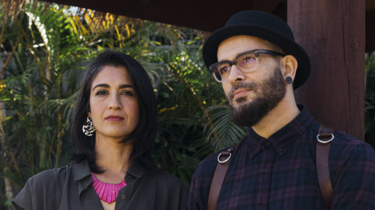 Fiona Gohari and Bobby Aazami are wedding photographers in a family partnership but the business can only receive JobKeeper for one of them.